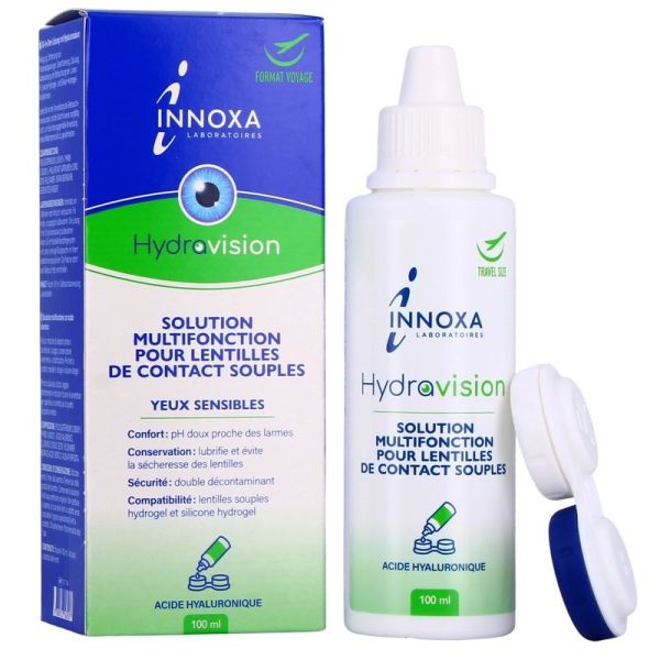 Innoxa Hydravision Solution pour Lentilles - 100 ml