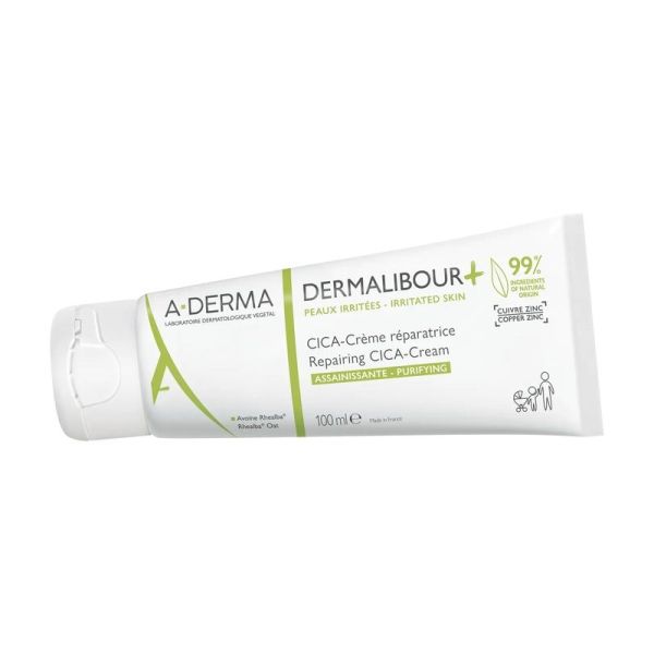 CICA-Crème réparatrice assainissante DERMALIBOUR+ - 100 ml