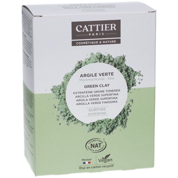 Argile verte surfine - Vrac - 750 g