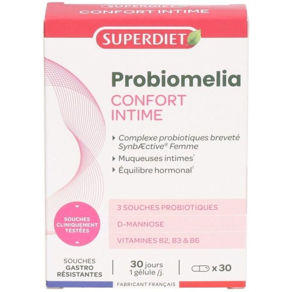 Probiomelia Confort Intime - 30 gélules