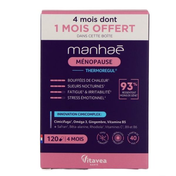 Ménopause ThermoRegul - 120 gélules