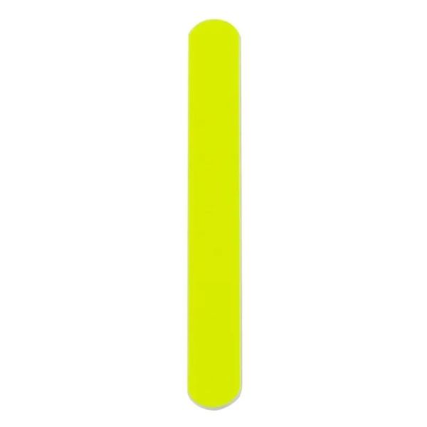 Lime à Ongles Mylar - Mylar Jaune Fluo - Grains Fins #320