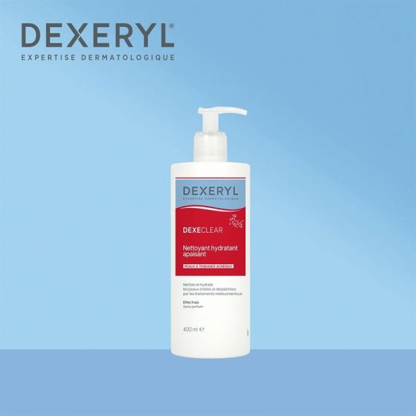 DEXECLEAR Nettoyant hydratant apaisant - 400 ml