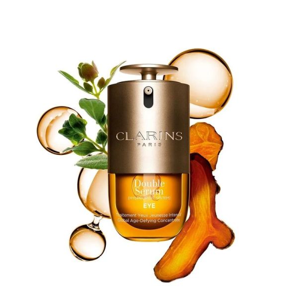 DOUBLE SERUM Eye Brightening + Depuffing Anti-Aging Concentrate