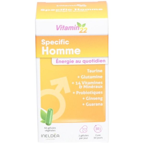 SPECIFIC HOMME - 60 gélules