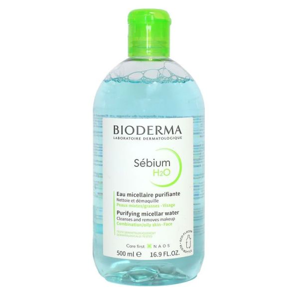 Sébium H2O eau micellaire nettoyante purifiante 500ml