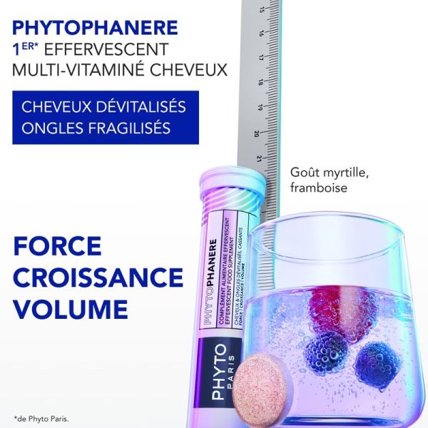 Phytophanere - Complément Alimentaire Effervescent Cheveux & Ongles