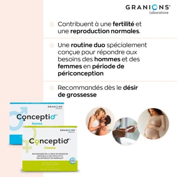 Conceptio Duo spécial Couple - 30 jours