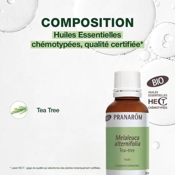Huile Essentielle de Tea-tree grand format - Bio - 30 ml
