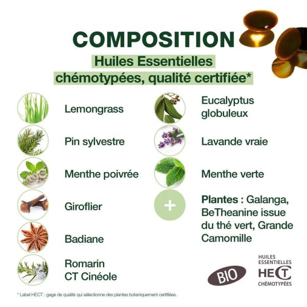 Capsules Coups de froid jour / nuit - 15 capsules