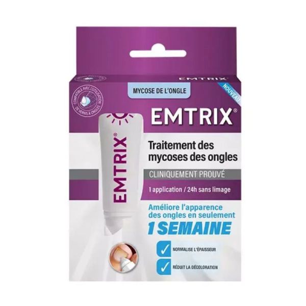 Emtrix Traitement Mycose Ongle Stylo 10Ml