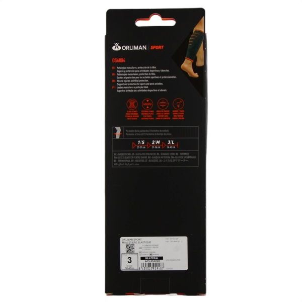 Orliman Sport Molletière élastique - Taille 3
