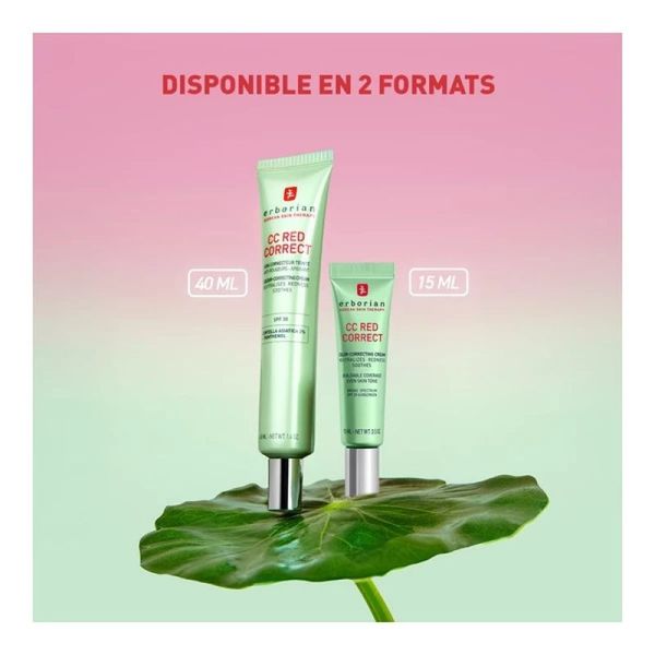 CC Red Correct à la Centella Asiatica SPF30 - 40 ml