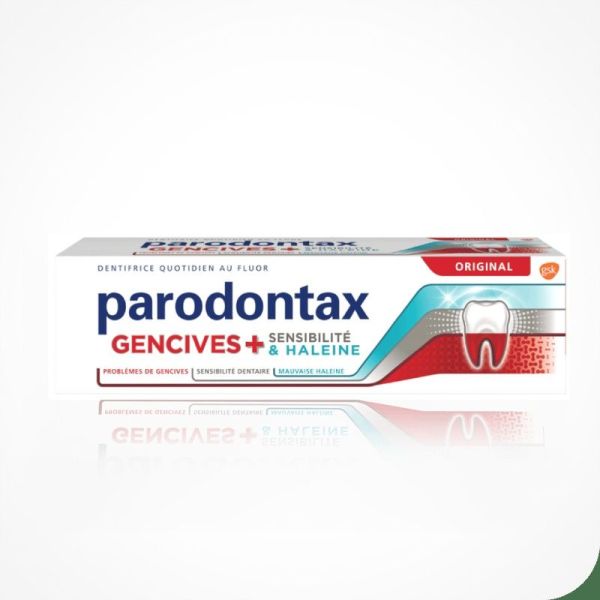 Dentifrice Gencives + Sensibilité Haleine Fraîcheur intense - 2 x 75 ml
