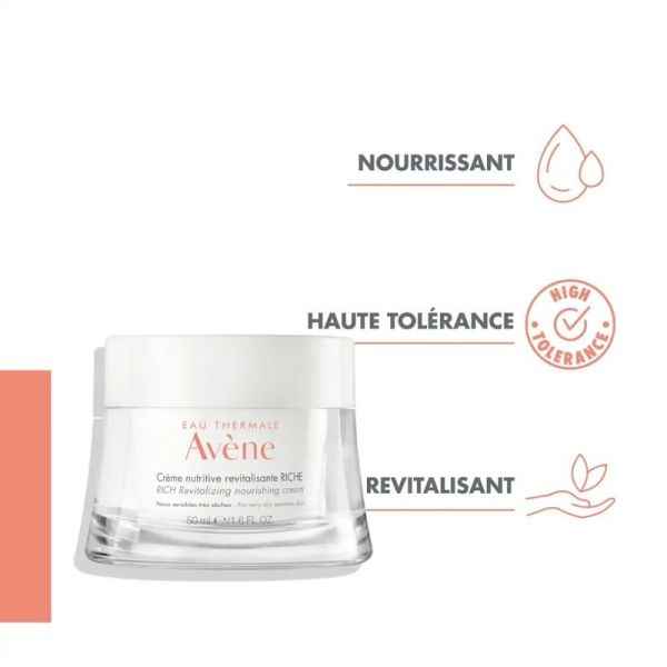 Crème nutritive revitalisante riche LES ESSENTIELS - 50 ml