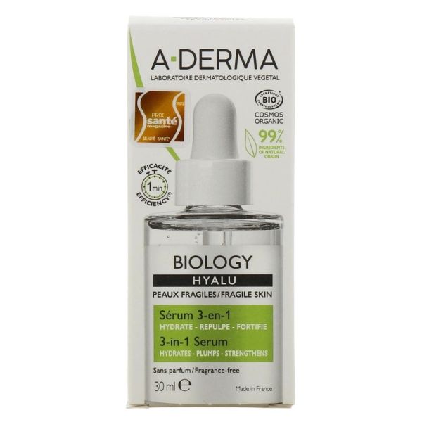 Biology Hyalu Sérum 3 en 1 - 30 ml + Eau Micellaire - 25 ml