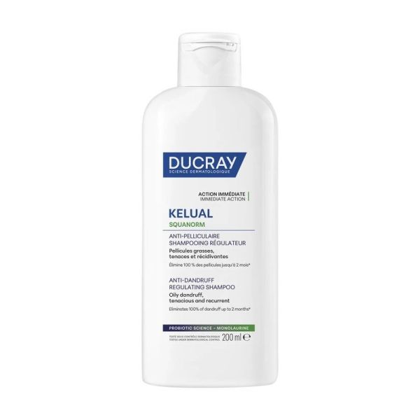 KELUAL SQUANORM Shampooing Régulateur Anti-pelliculaire - 200 ml