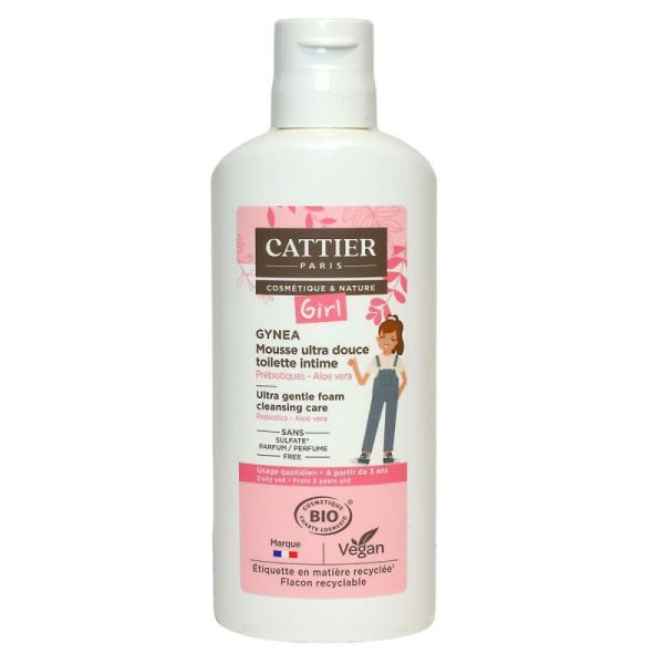 Cattier Gynea Mousse Ult Douce Girl 150Ml