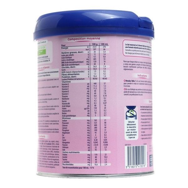 Relia 1er âge - 800 g