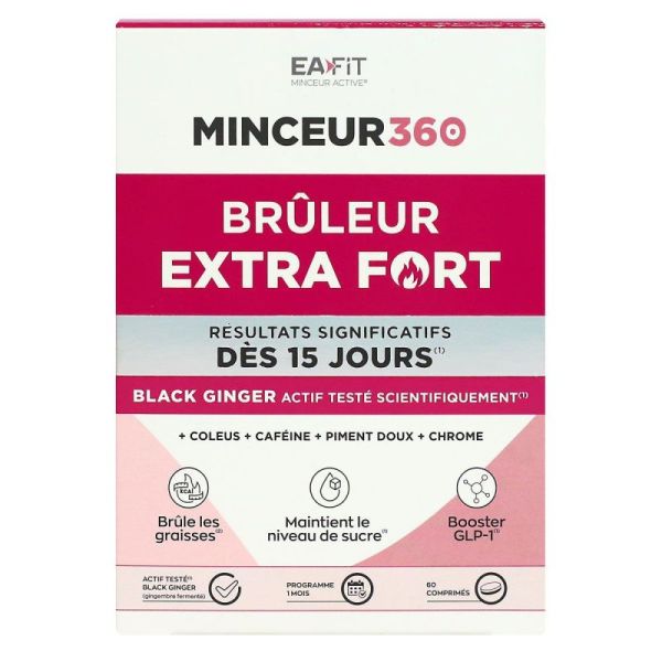 Minceur 360 brûleur Extra Fort 60 comprimés