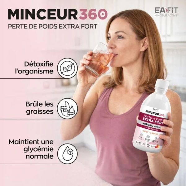 Minceur 360 Bruleur Extra Fort - 500 ml