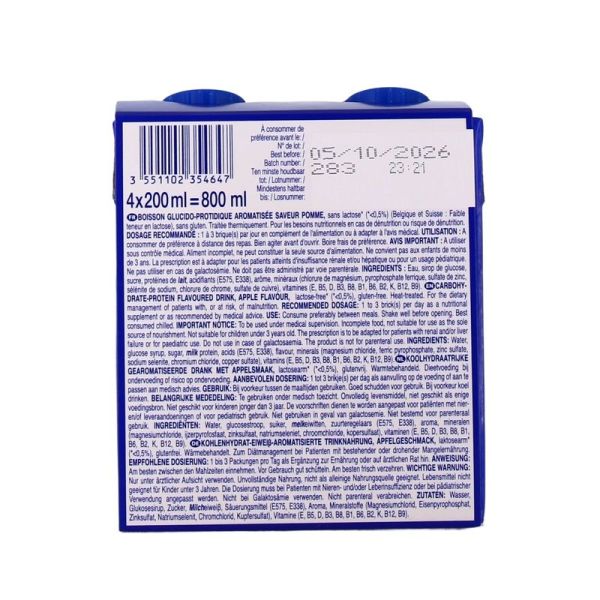 Boisson Fruitée - 4 bouteilles de 200 ml