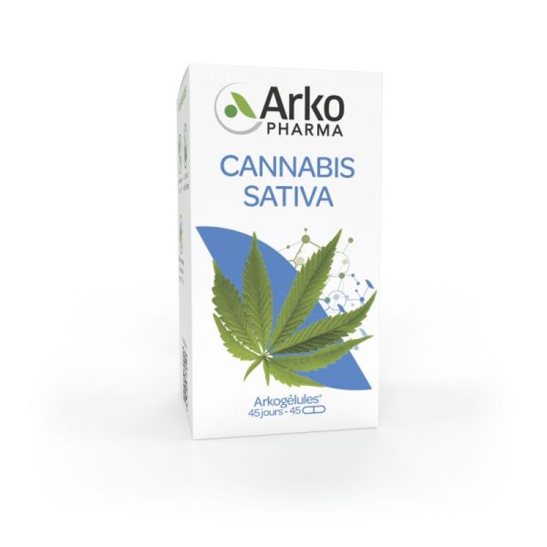 Arkogelule Cannabis Sativa 45 Caps