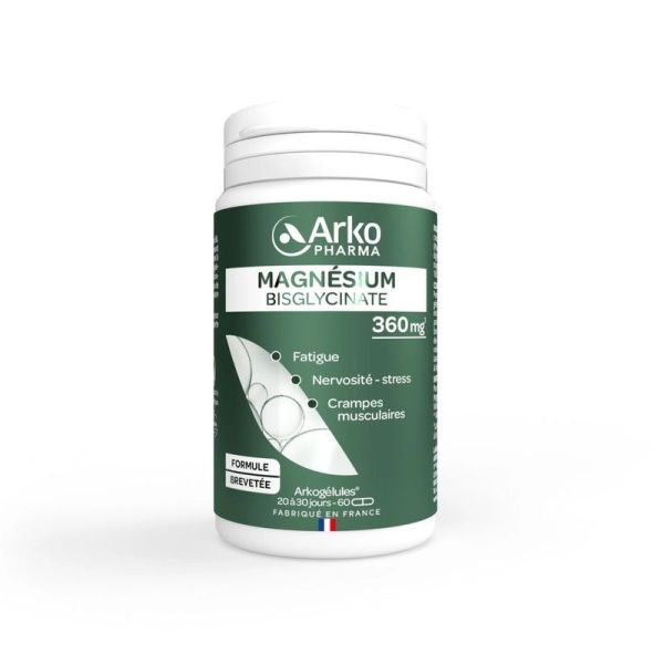 Magnésium Bisglycinate Arkogélules - 60 gélules