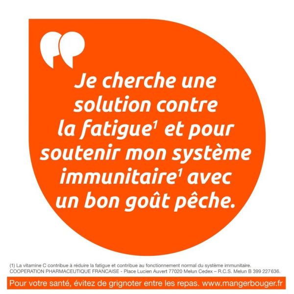 C1000 - Pêche - 15 comprimés effervescents