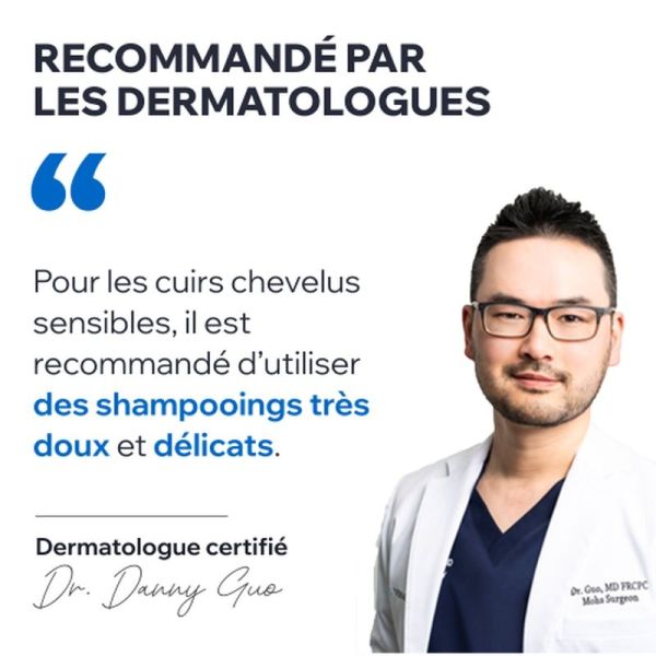 Shampooing Doux Équilibrant DS HAIR - 200 ml