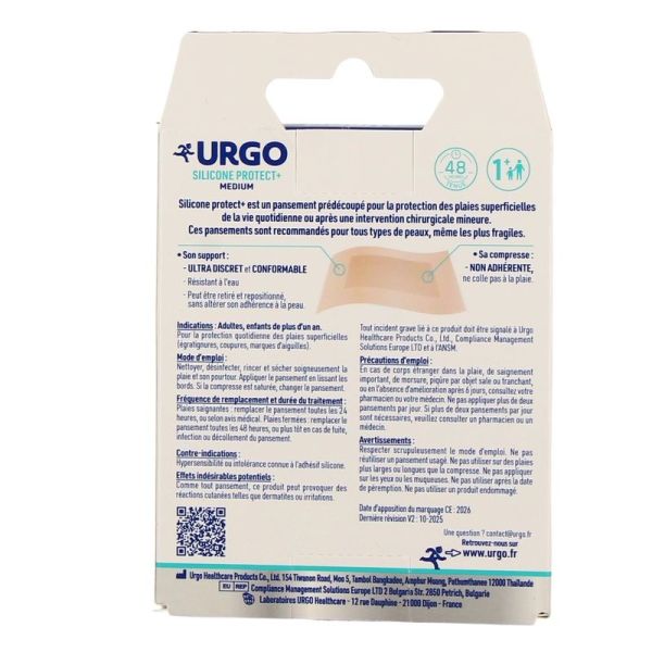 Silicone Protect+ Pansements - Medium - 8 pansements
