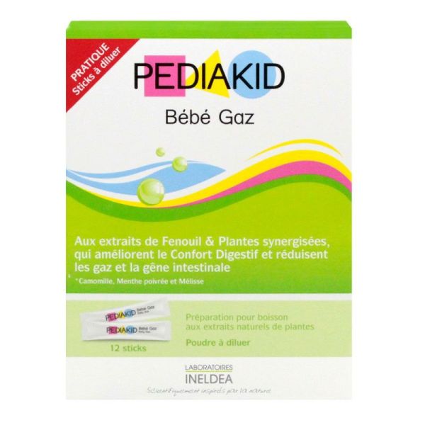 Pediakid Bebe Gaz Stick X12