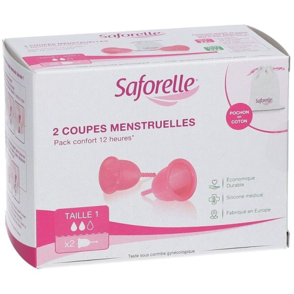 CUP PROTECT - Coupe Menstruelle Taille 1 - 2 coupes menstruelles