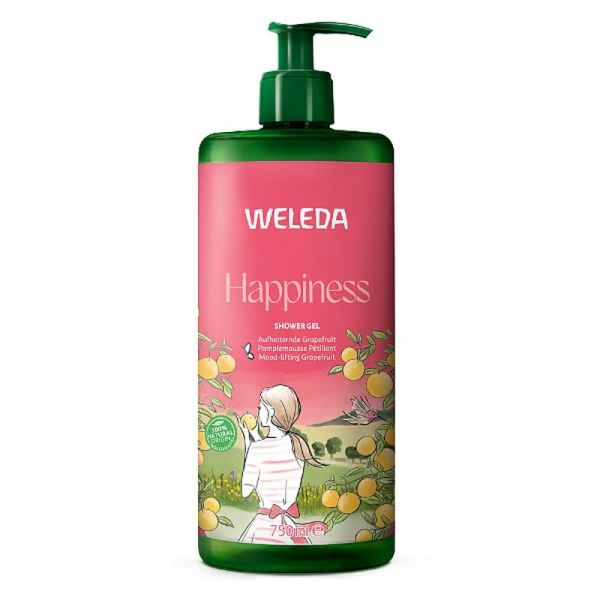 Happiness Gel Douche Pamplemousse pétillant - 750 ml