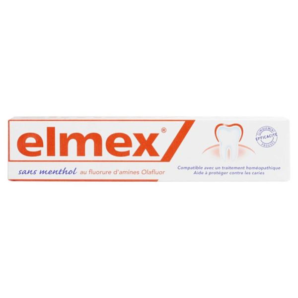 Elmex Dent Homeo Sans Menthe 75Ml