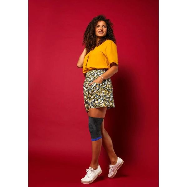 GenuAction Genouillère proprioceptive - Gris - Taille 3