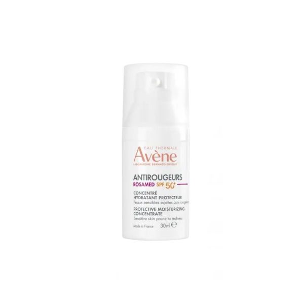 SPF 50+ Concentré Hydratant Protecteur ROSAMED ANTI-ROUGEURS - 30 ml