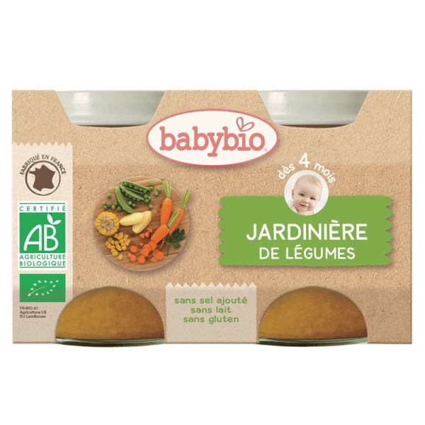 Vitbabybio Pot Jardinie De Legume 2X130G