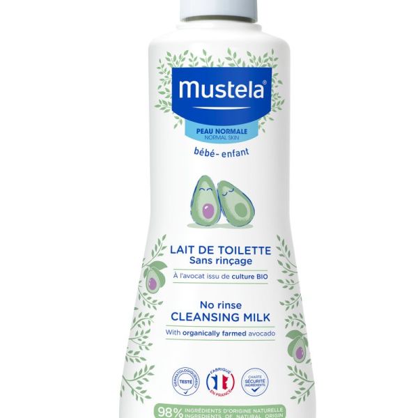 Lait de toilette sans rinçage à l’avocat BIO 500ml