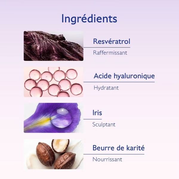 Crème Corps Cachemire Raffermissante Resveratrol-Lift - Tous types de peau - 200 ml