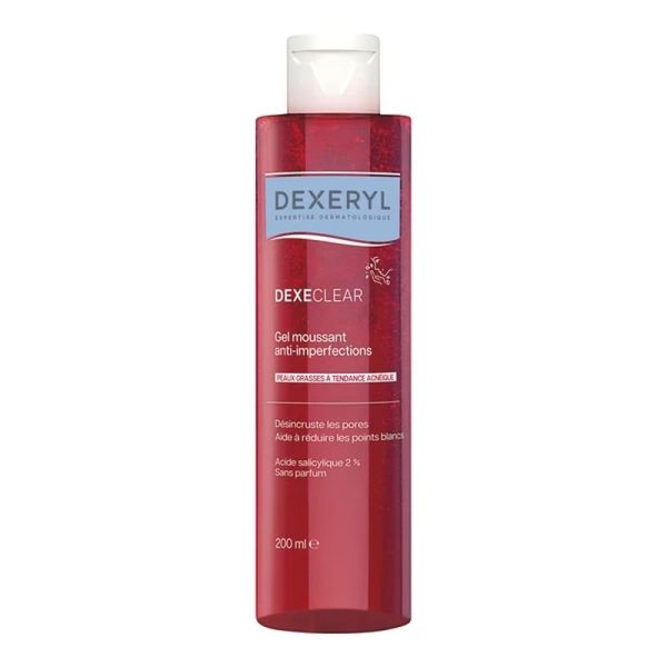 Dexeclear Gel Nettoyant Moussant Anti-Imperfections - 200 ml