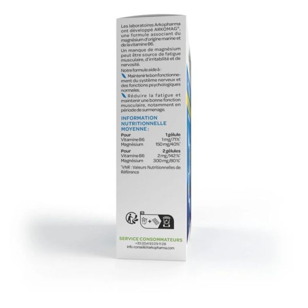 Magnésium B6 - 60 gélules