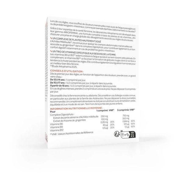 Règles Douloureuses - 30 comprimés
