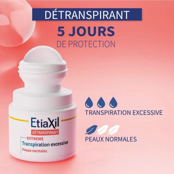 Détranspirant Aisselles Peaux Normales - 2 x 15 ml