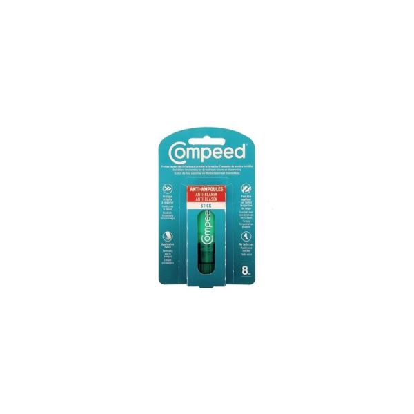 Stick Anti-Ampoules et Anti-Frottements - 8 ml