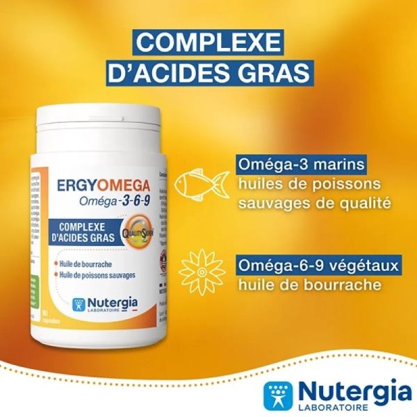 Oméga-3-6-9 - 90 capsules