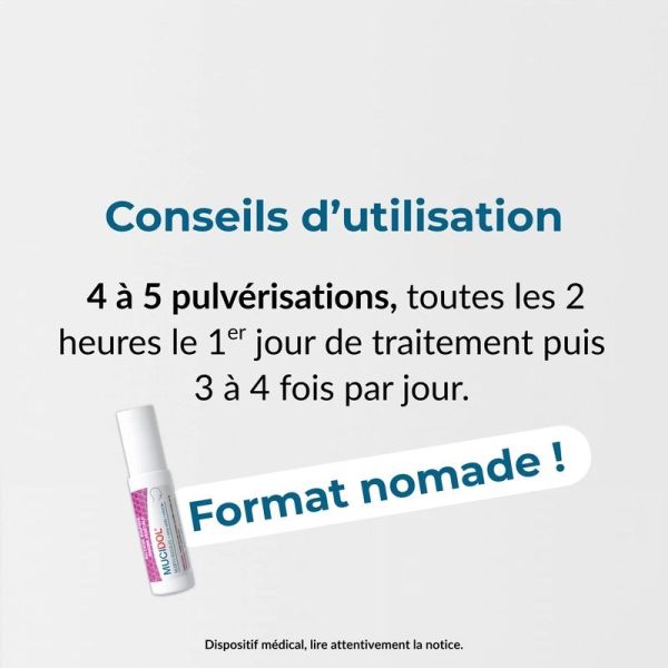 Mucidol spray mucites buccales - miel PediAct - 20 ml