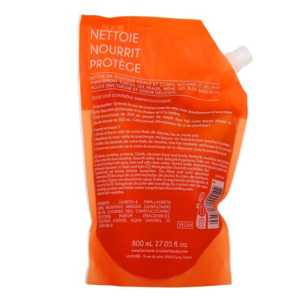 Recharge Huile de douche lavante - 800 ml