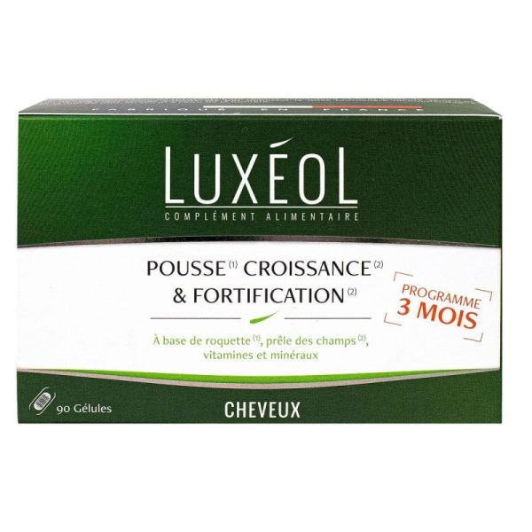Luxeol Pousse Croissance Amp Fortifi 90 Gel