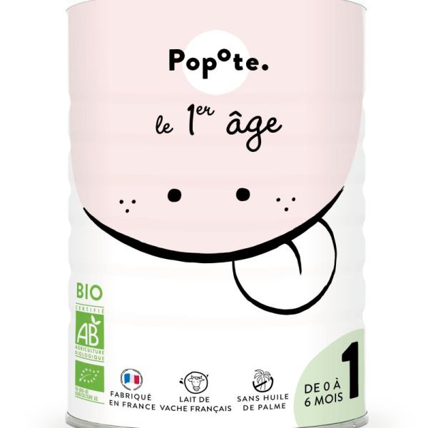 Popote Lait Infantile 1Er Age Bio 400G